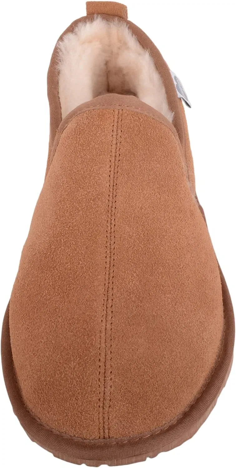 Мужские тапочки Snugrugs с подкладкой из овчины и резиновой подошвой, Light Brown — фото 2