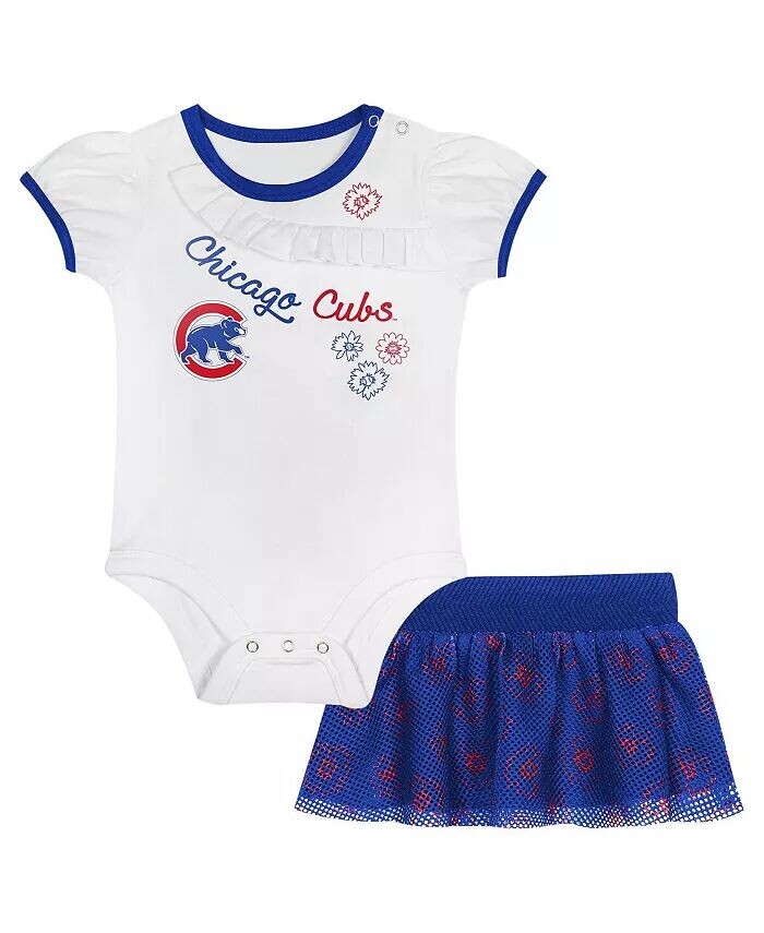 

Комплект боди и юбки для мальчиков и девочек Chicago Cubs Sweet Outerstuff