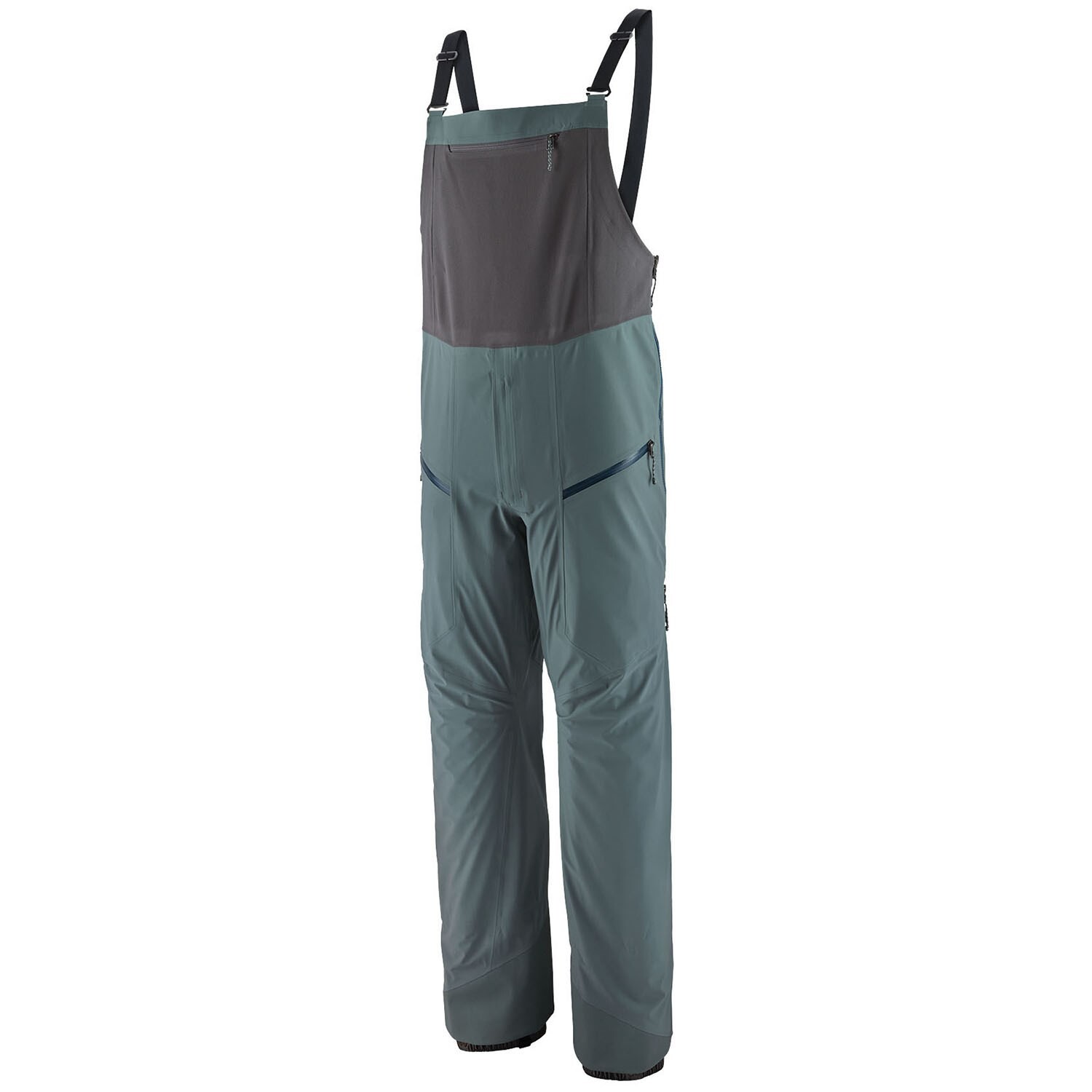 

Горнолыжные брюки с подтяжками Patagonia Snowdrifter, зеленый