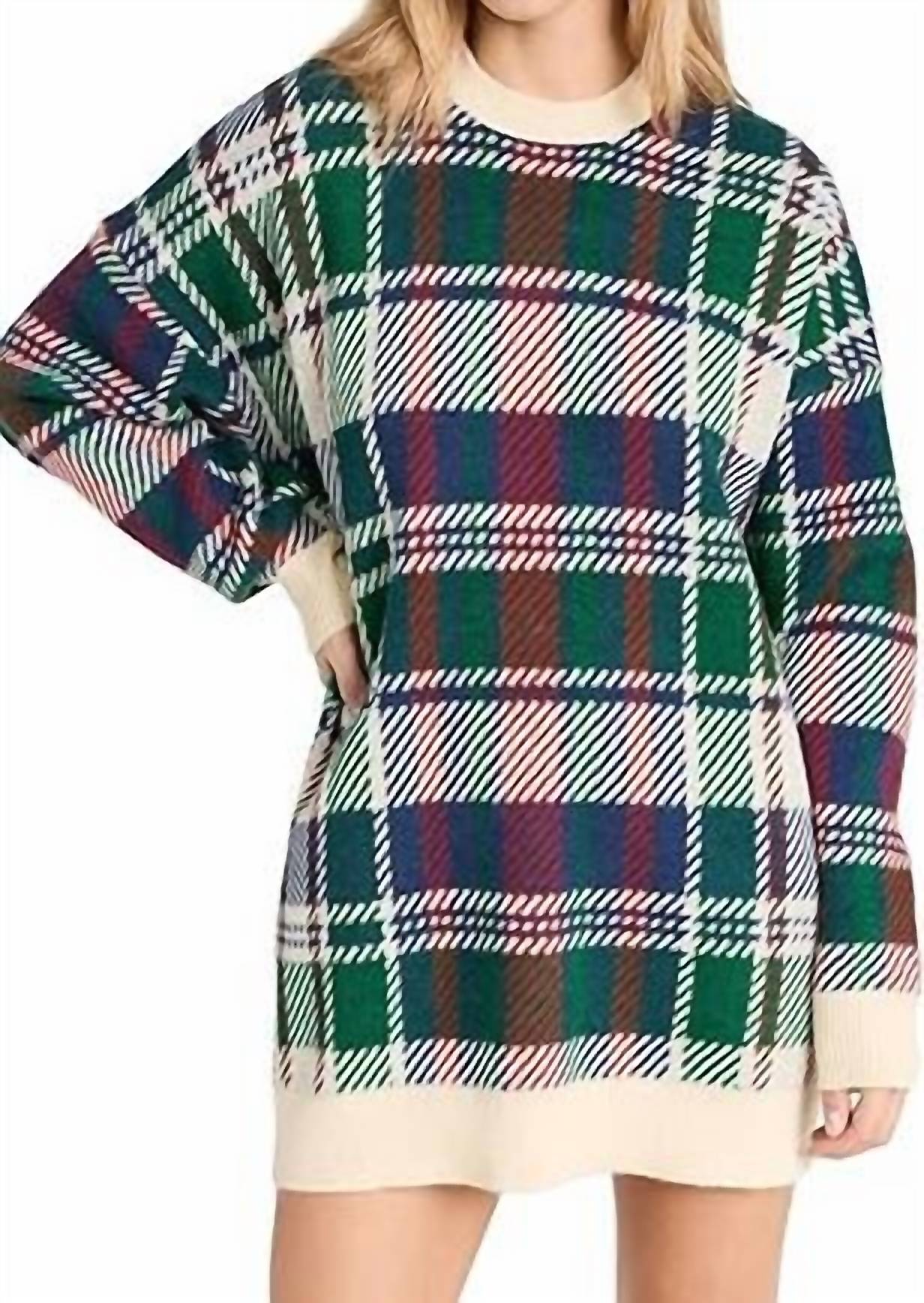 

Клетчатый свитер Ember в праздничный сезон Show Me Your Mumu, Holiday
