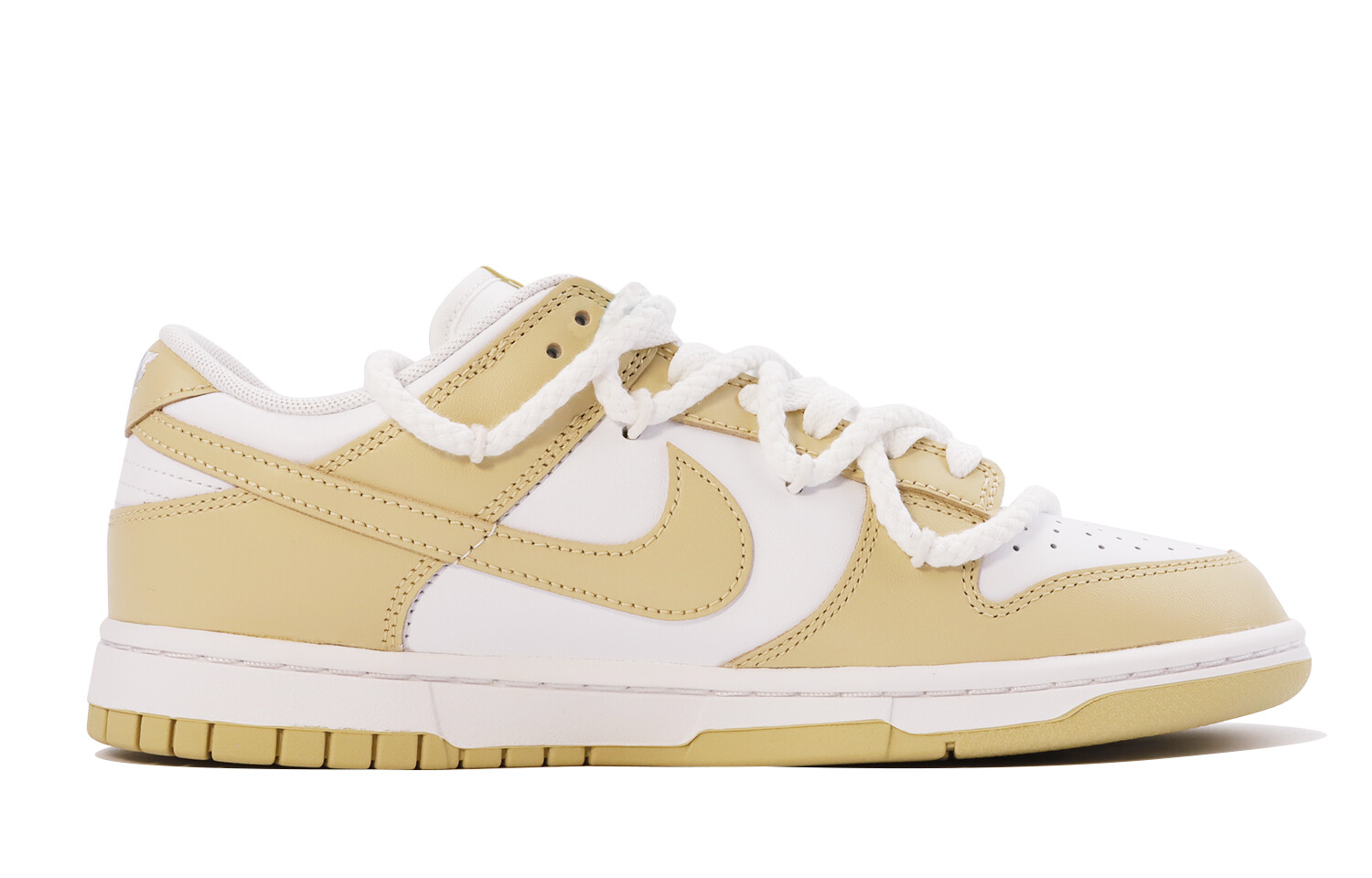 

Кроссовки Nike Dunk Skateboarding Shoes Men Low-top Green/Beige, зеленый