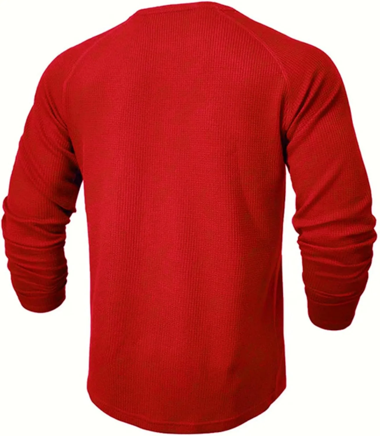 Мужская футболка-поло Performance Long Sleeve Henley, быстросохнущая, для тренировок — фото 3