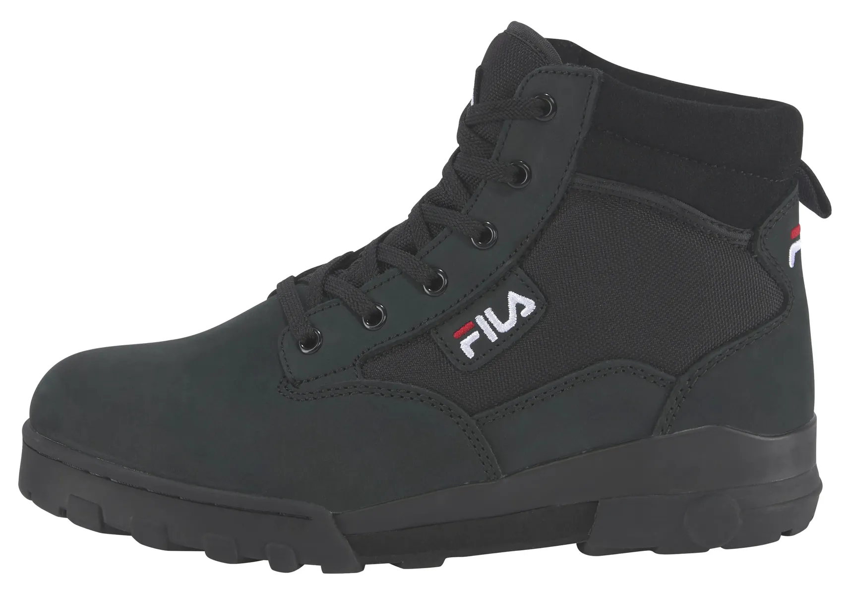 Ботинки Fila на шнуровке "GRUNGE II Mid wmn", черный — фото 2