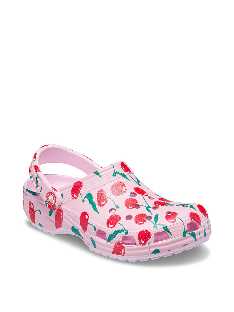 Классический сабо из свежих фруктов Crocs, розовый