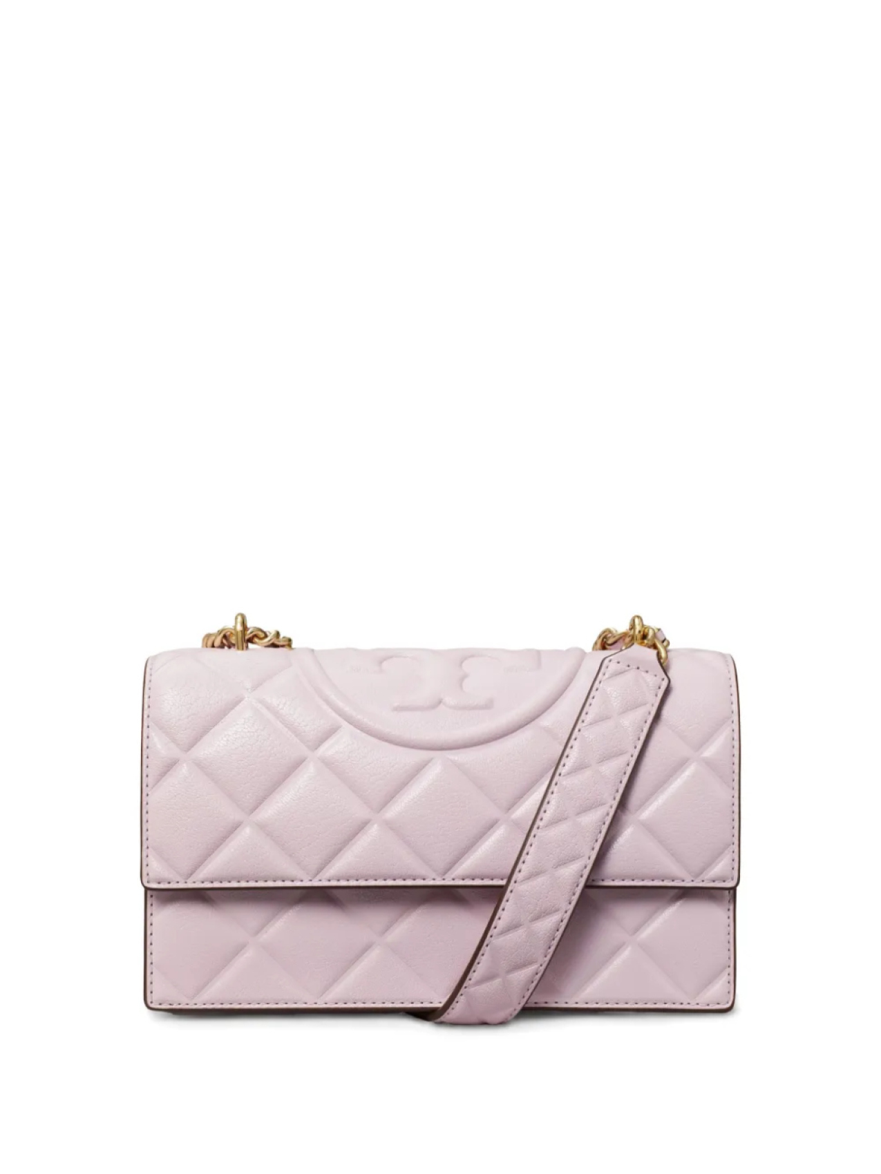 

Tory Burch маленькая сумка на плечо Fleming, розовый