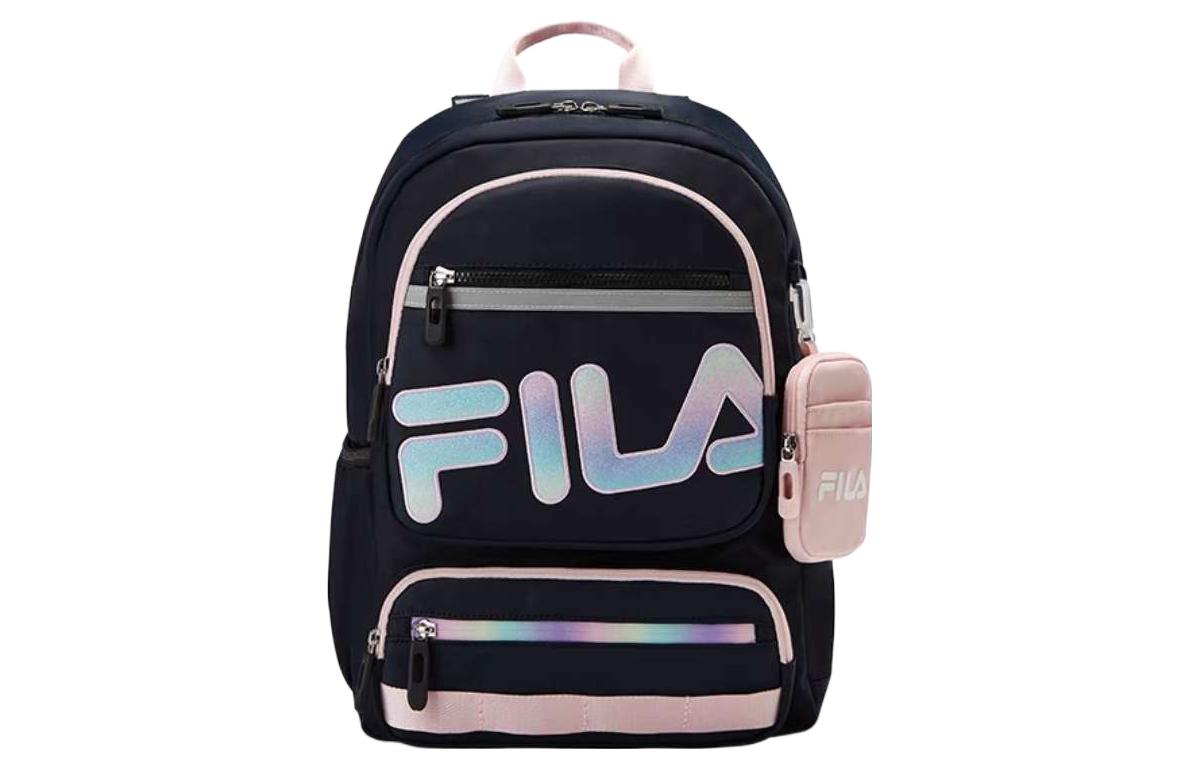 

Детская сумка из нейлона среднего размера Misty Purple FILA KIDS