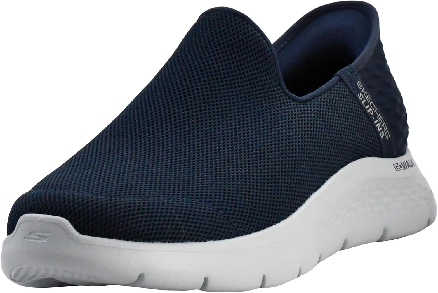 

Мужские кроссовки Skechers Go Walk Flex без застежек для ходьбы, темно-синий
