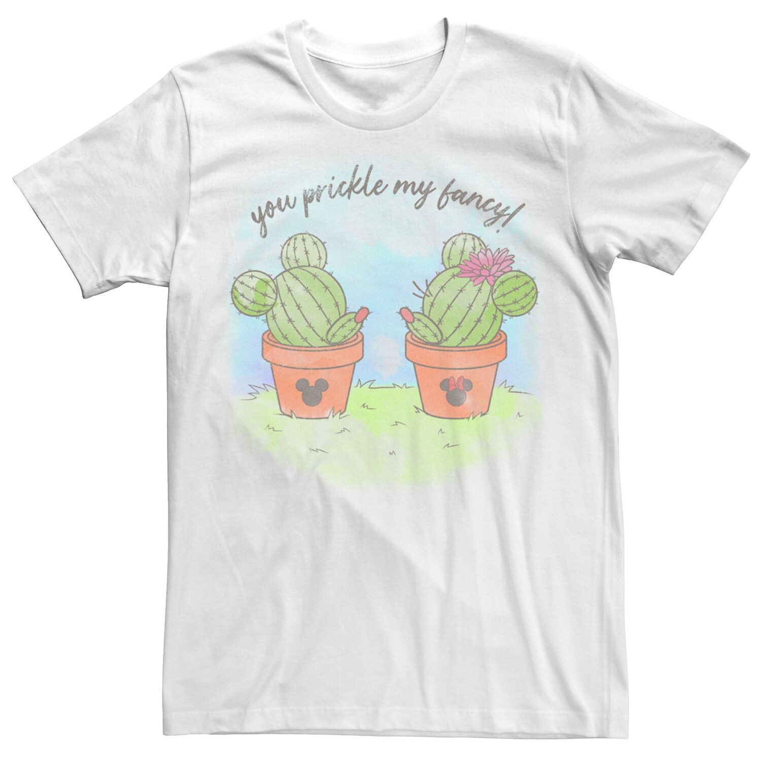 

Мужская футболка Disney Mickey & Friends Mickey & Minnie You Prickle My Fancy Tee Licensed Character