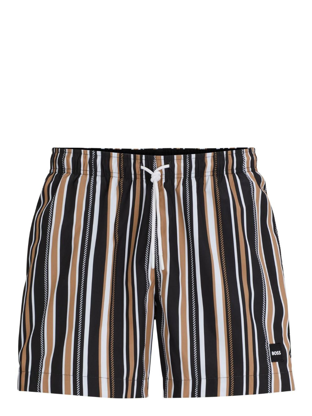 

Мужские плавки Hugo Boss Iso Striped, черные