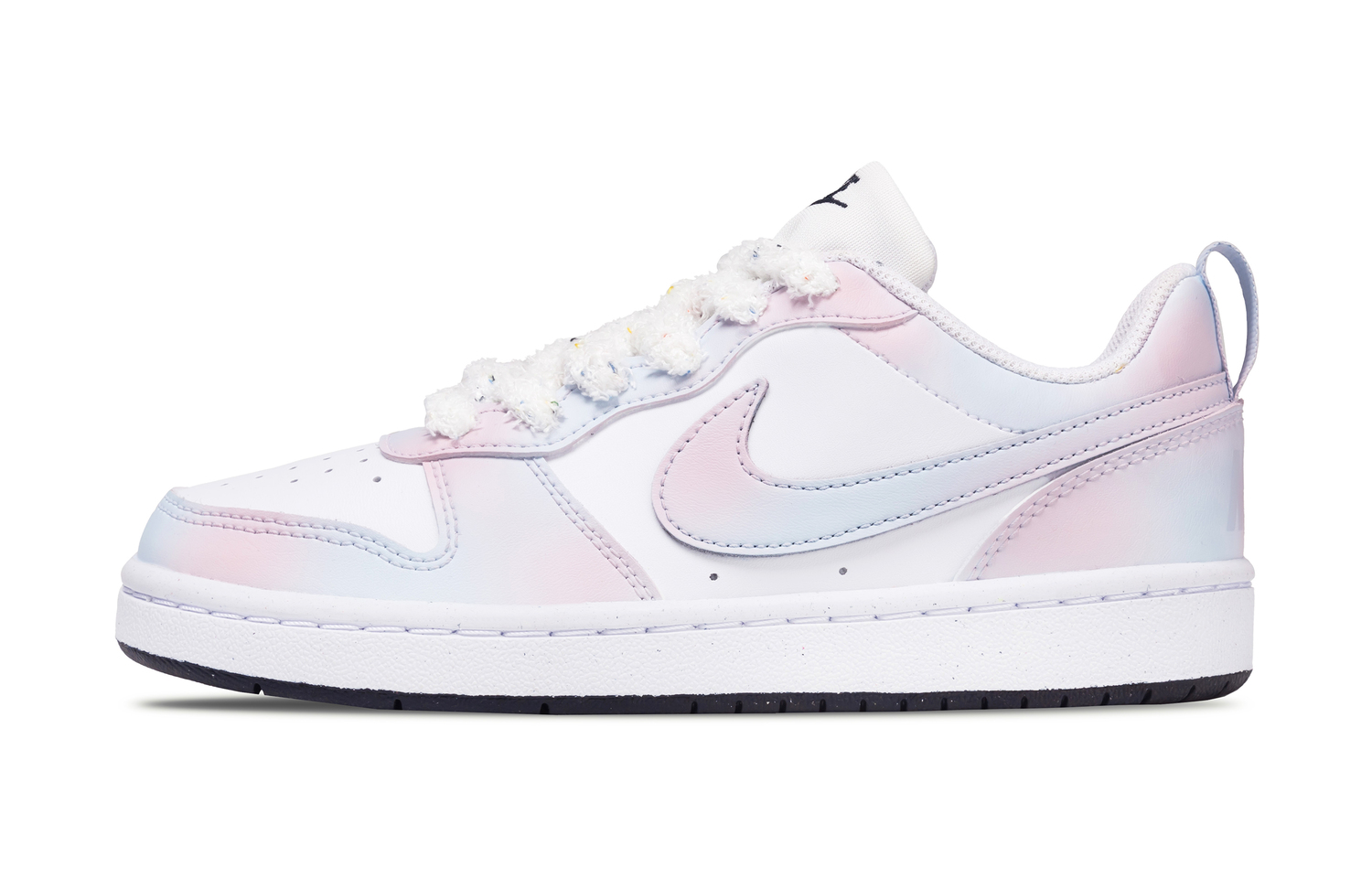 

Кроссовки для скейтбординга Court Borough PRM Low top Unisex Blue Pink Nike, Light Cyan