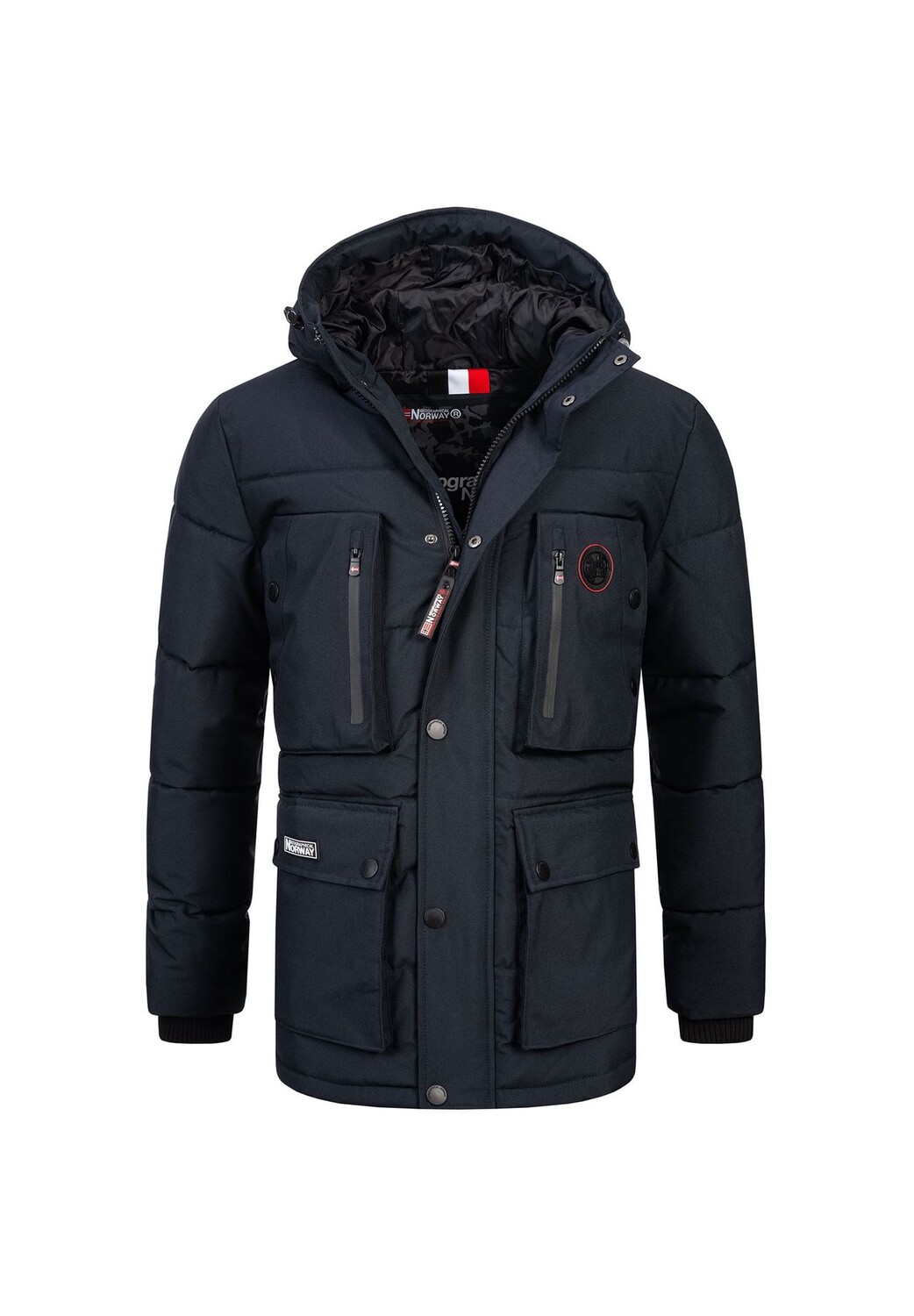 

Куртка зимняя куртка обычного кроя GEOGRAPHICAL NORWAY, темно-синий