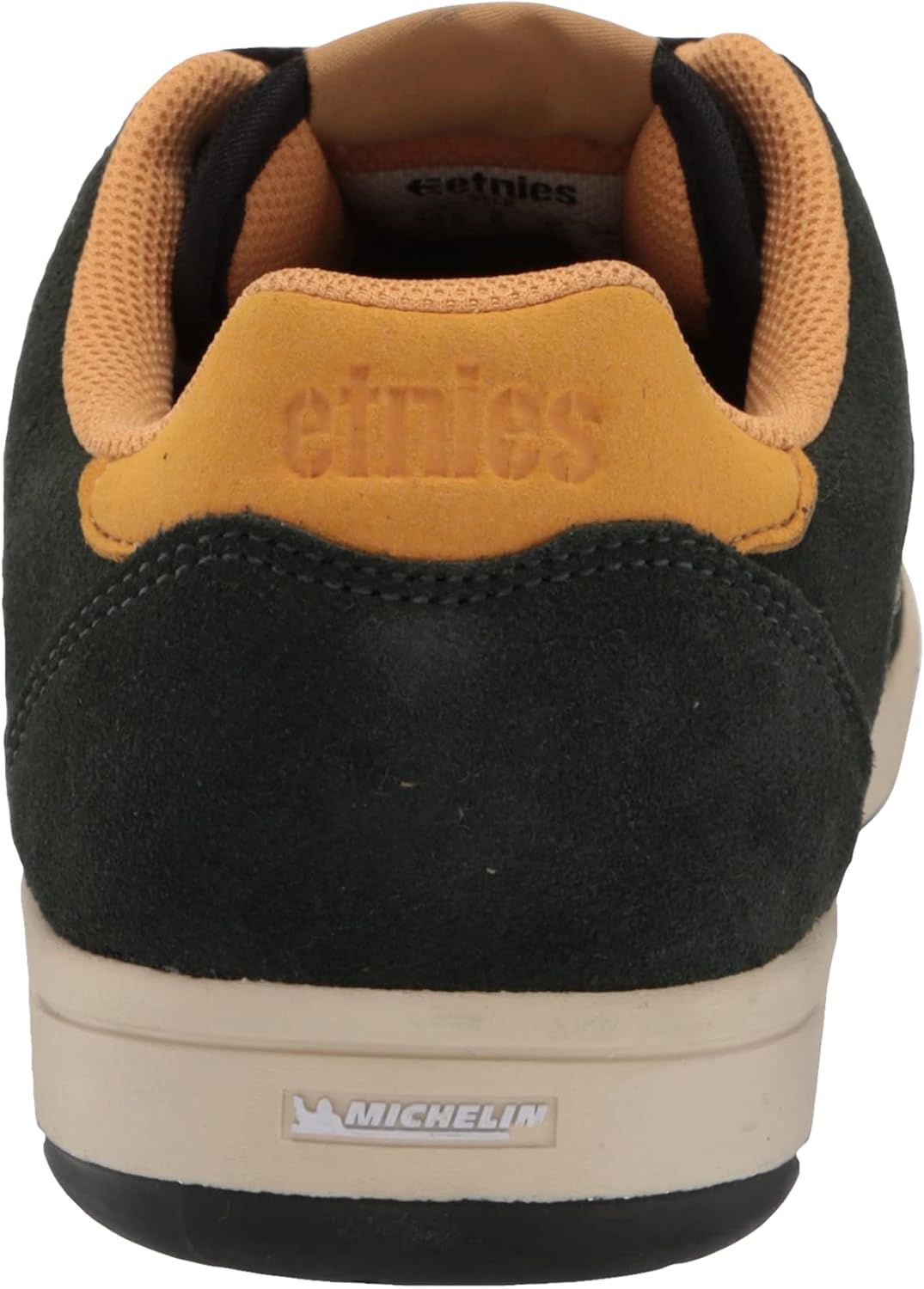 Мужские низкие кеды для скейтборда Etnies Veer, черный/зеленый — фото 3