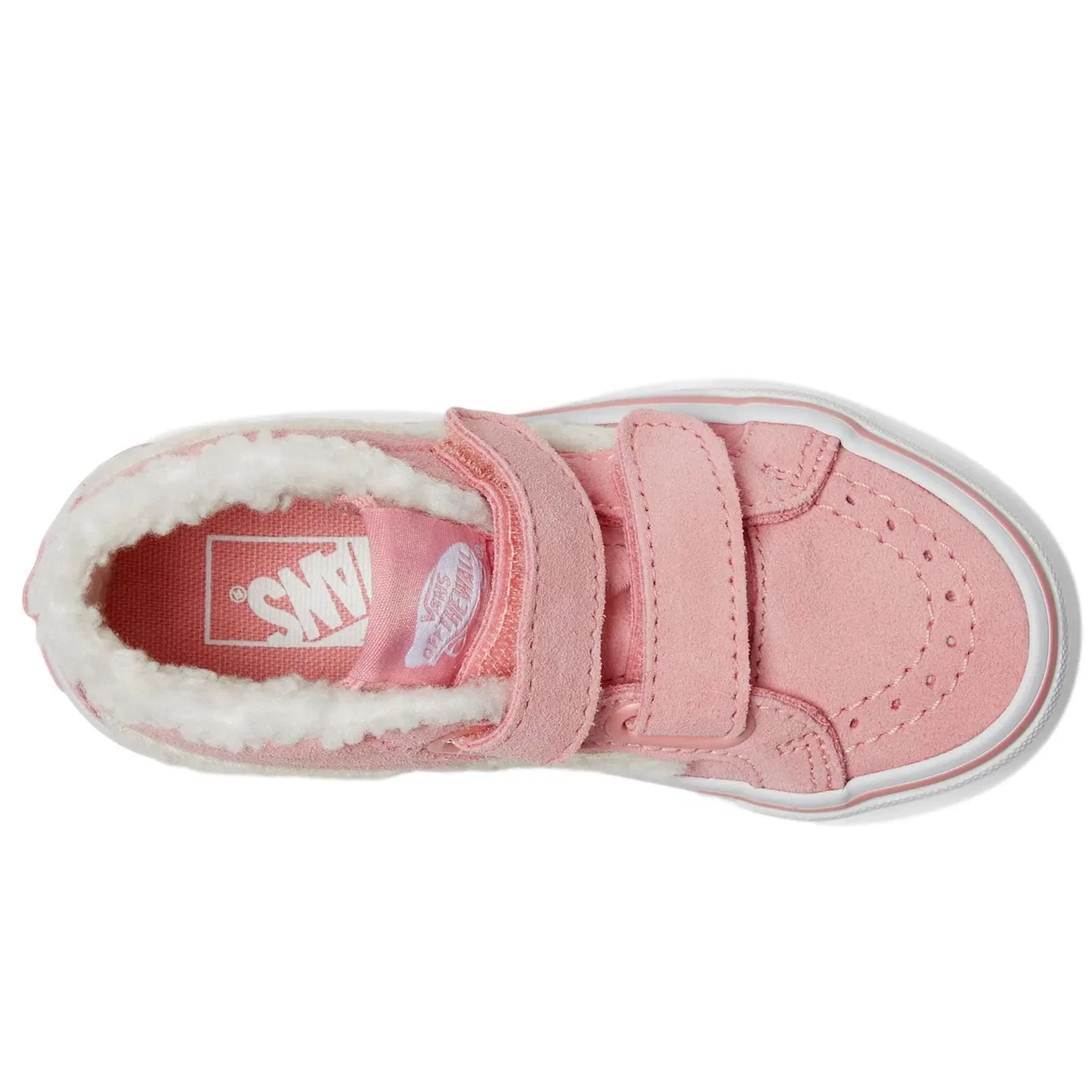 Vans SK8-Mid Reissue V Sherpa Pop Pink VN000CYFPNK Pre-School — фото 2