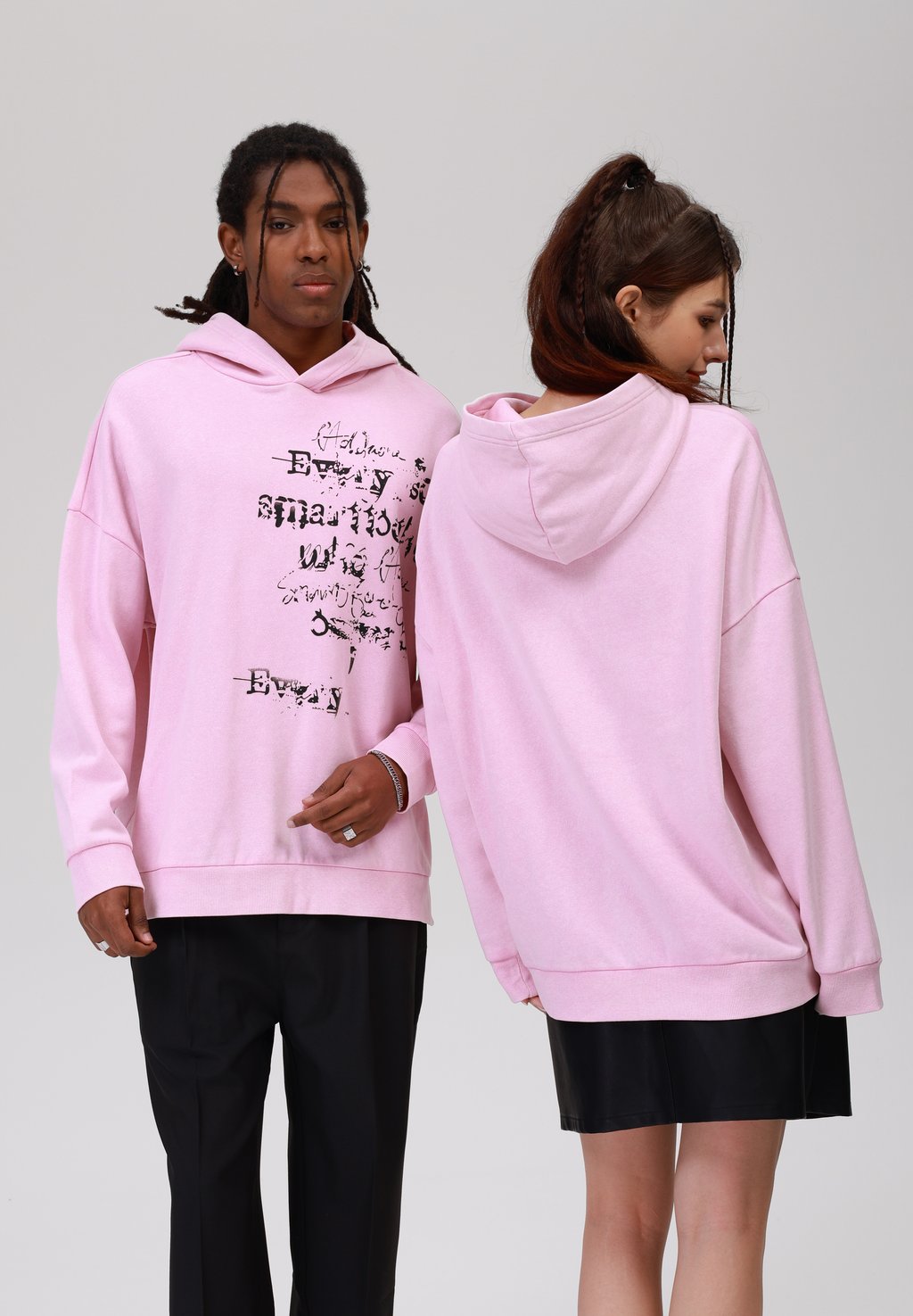 

Толстовка UNISEX - Hoodie YOURTURN by Zalando, розовый