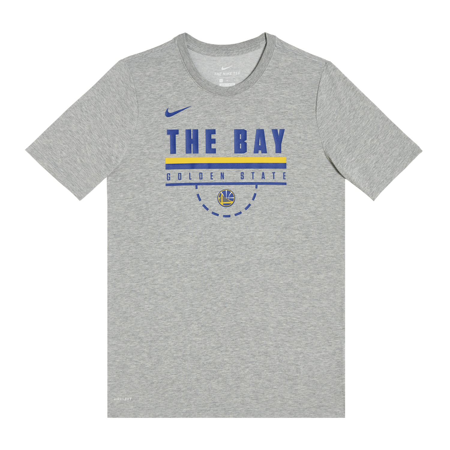 

Nike Футболка NBA Dri Fit Golden State Warriors серый unisex