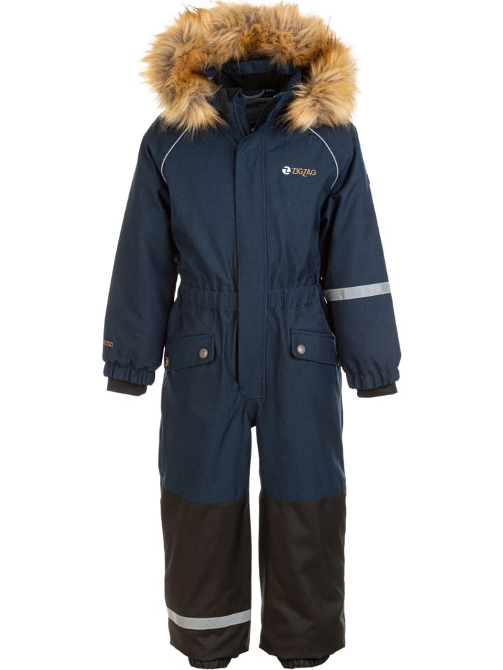 

Лыжные штаны Zigzag Schneeanzug Kingo Melange Coverall, цвет 2048 Navy Blazer