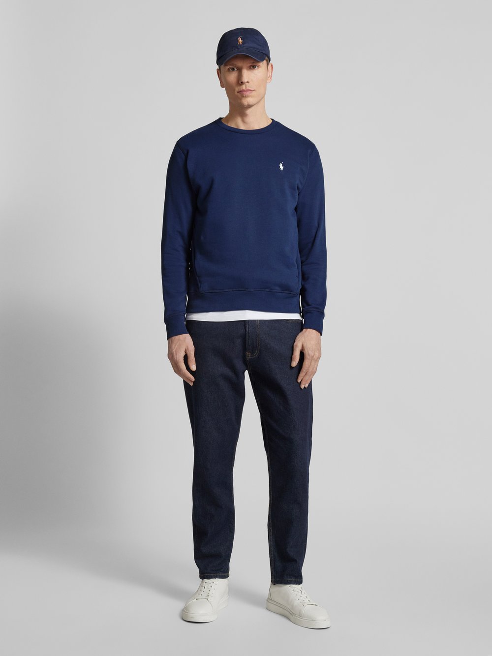 

Толстовка с круглым вырезом Polo Ralph Lauren, синий