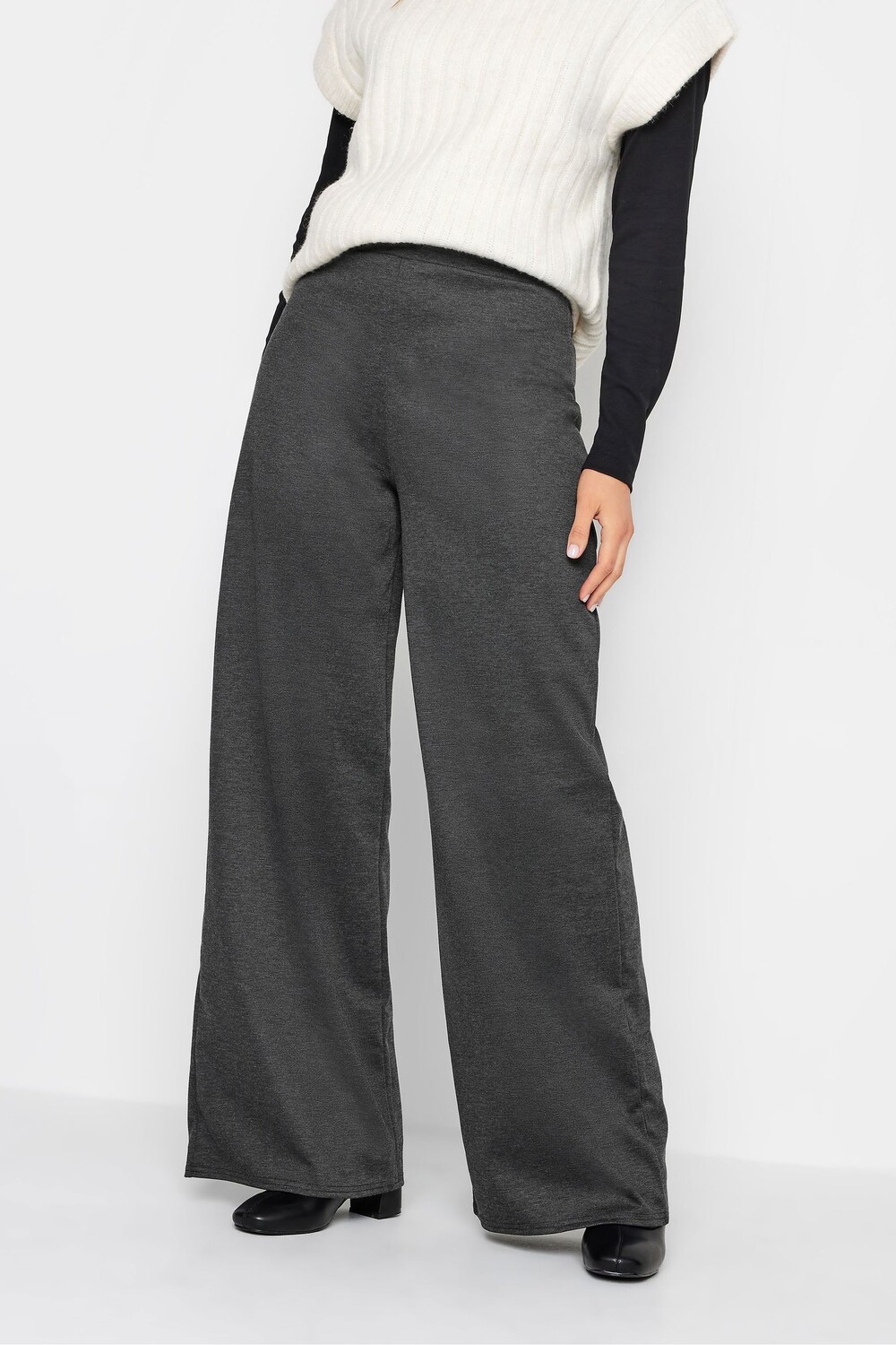 

Широкие брюки Ponte Long Tall Sally, серый