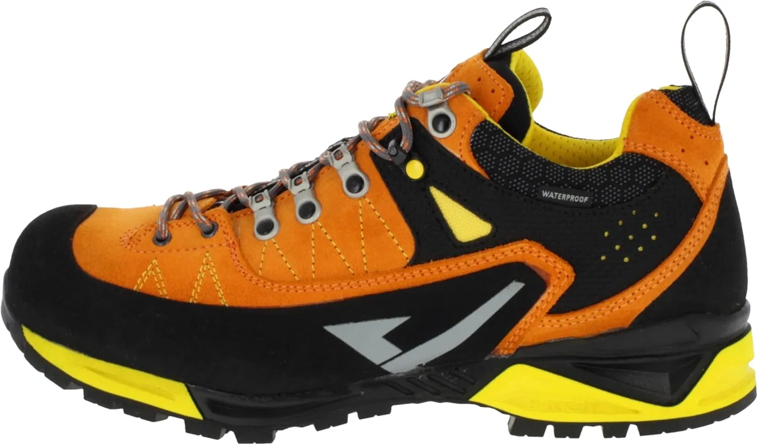 Рабочие водонепроницаемые и устойчивые мужские рабочие ботинки Garsport Mountain Tech Low W7 S7S с нескользящей подошвой, Arancio Giallo — фото 2