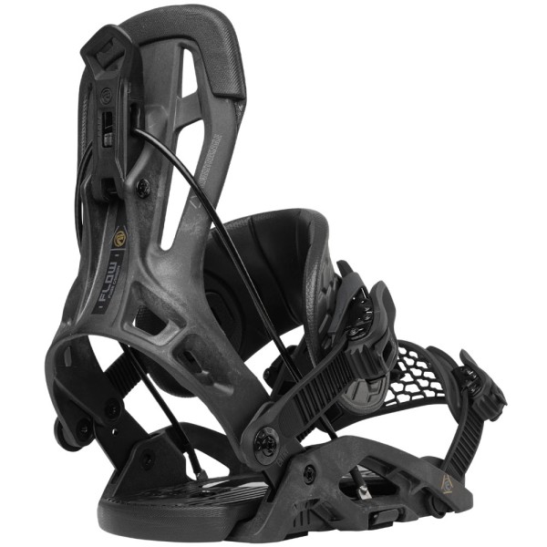 

Гибридные крепления для сноуборда Fuse Carbon Flow, серый