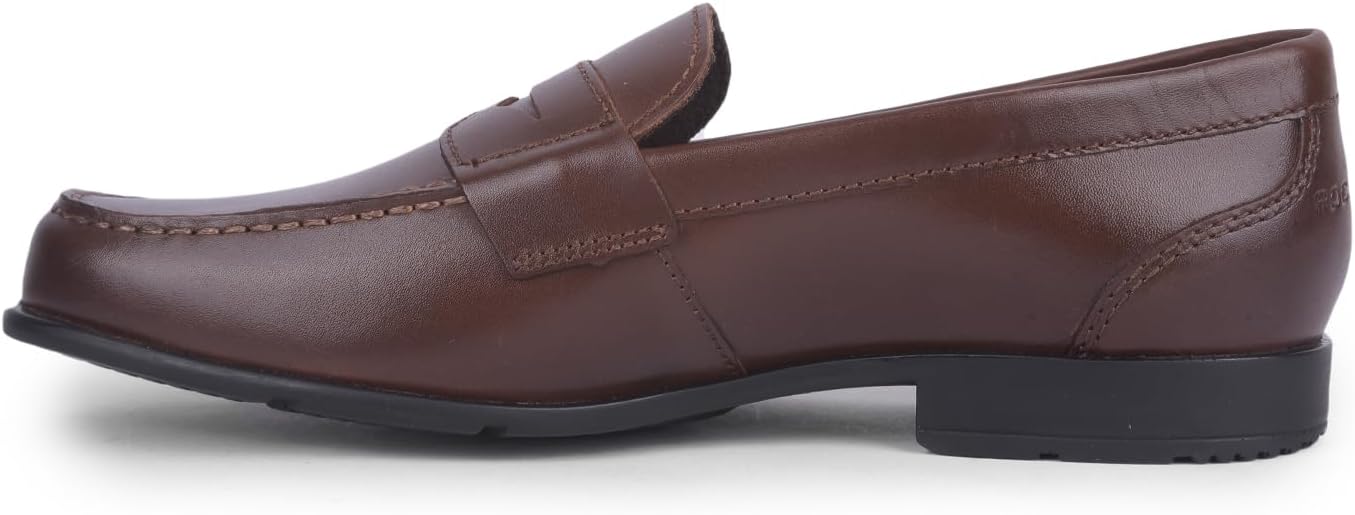 Мужские классические лоферы Rockport Lite Penny Moccasin, темно-коричневый — фото 4