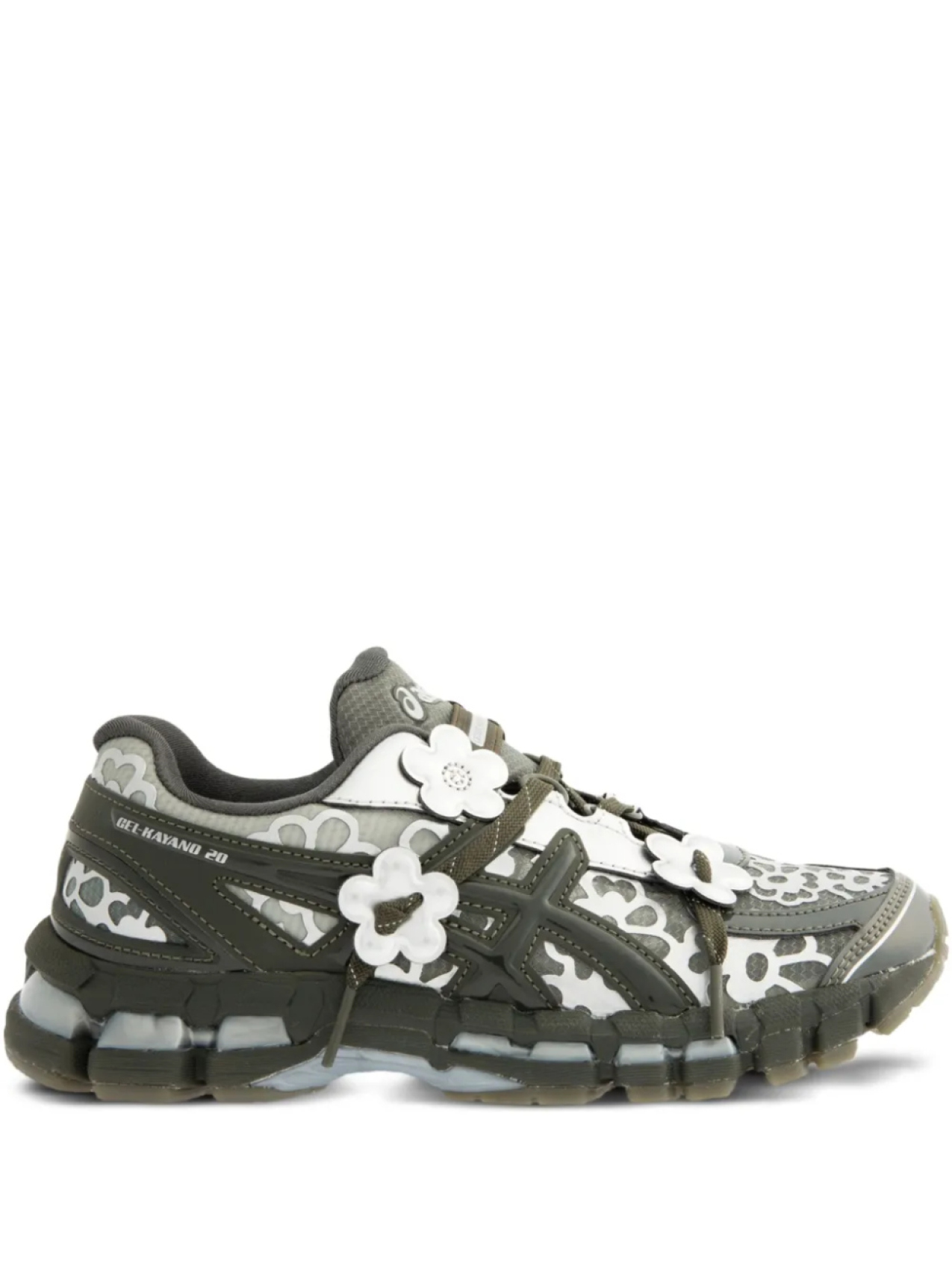 

Кроссовки ASICS x Cecilie Bahnsen Gel-Kayano 20 с цветочным декором, зеленый