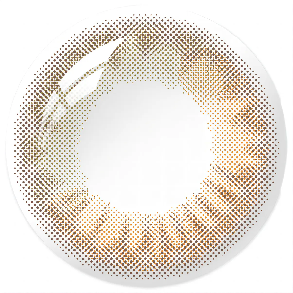 

HORIEN Контактные линзы Cute Birth Beloved Brown Shades ежедневной замены влагосодержание 43% 55%