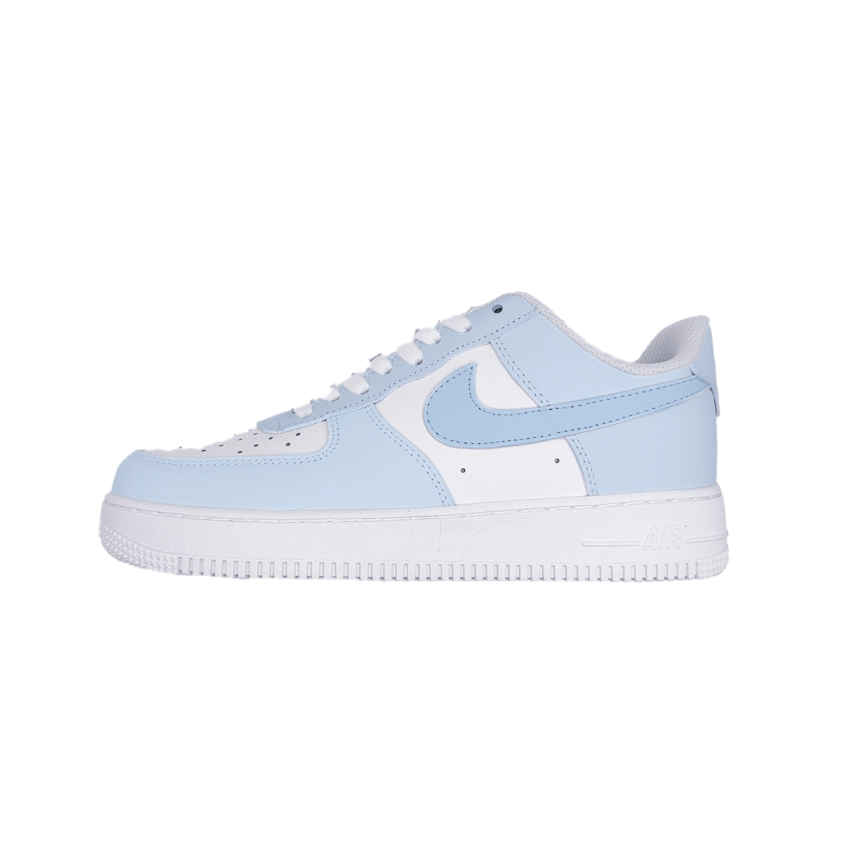 

Кроссовки Air Force 1 с противоскользящим и износостойким эффектом, увеличивающие рост, для детей и подростков Nike, синий
