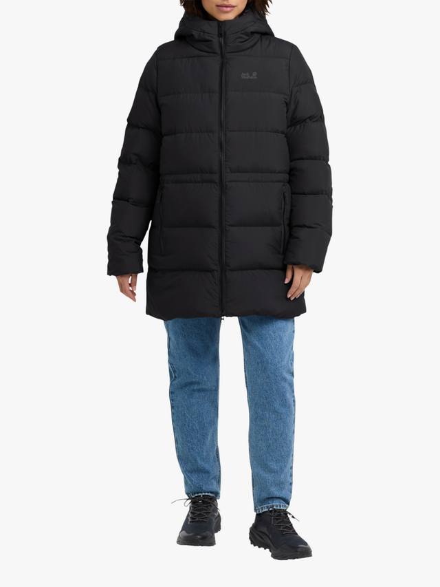 

Утепленная ветрозащитная пуховая куртка Frozen Palace Jack Wolfskin, Black