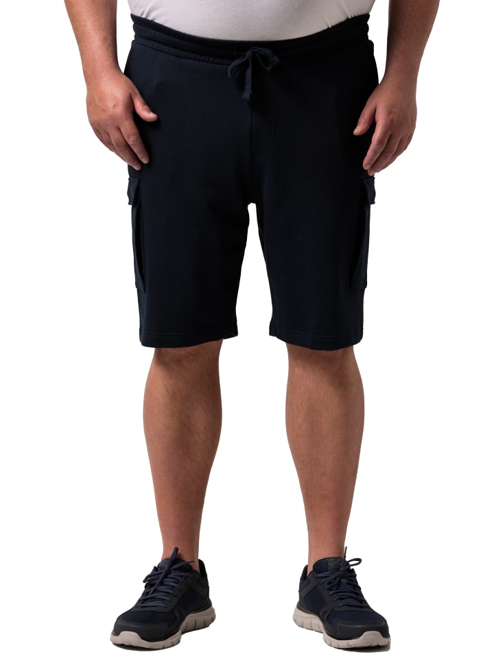 

Men Plus Бермуды темно-синего цвета