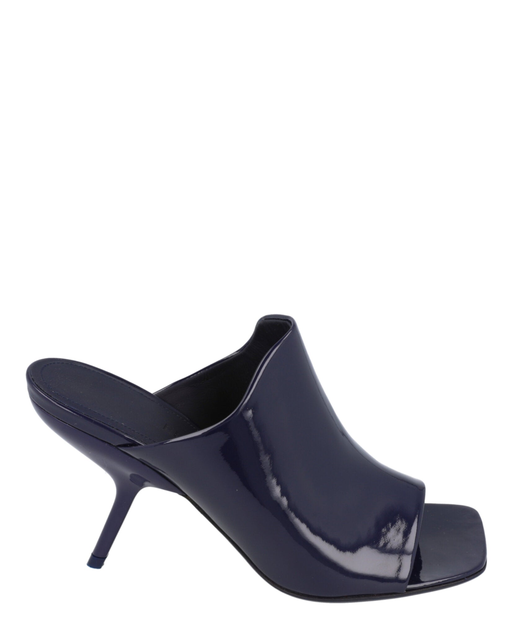 Era Патент Лаковые Мюли Salvatore Ferragamo, синий