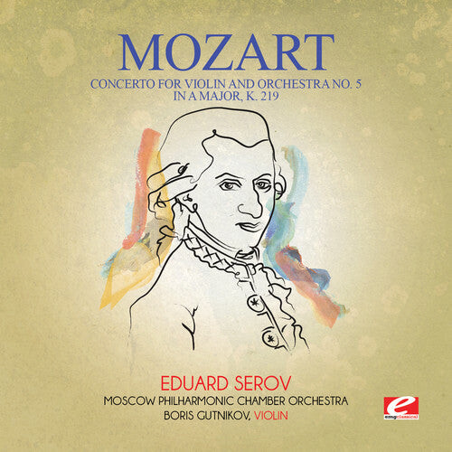

CD диск Mozart: Concerto for Violin & Orchestra No. 5 in a Major K