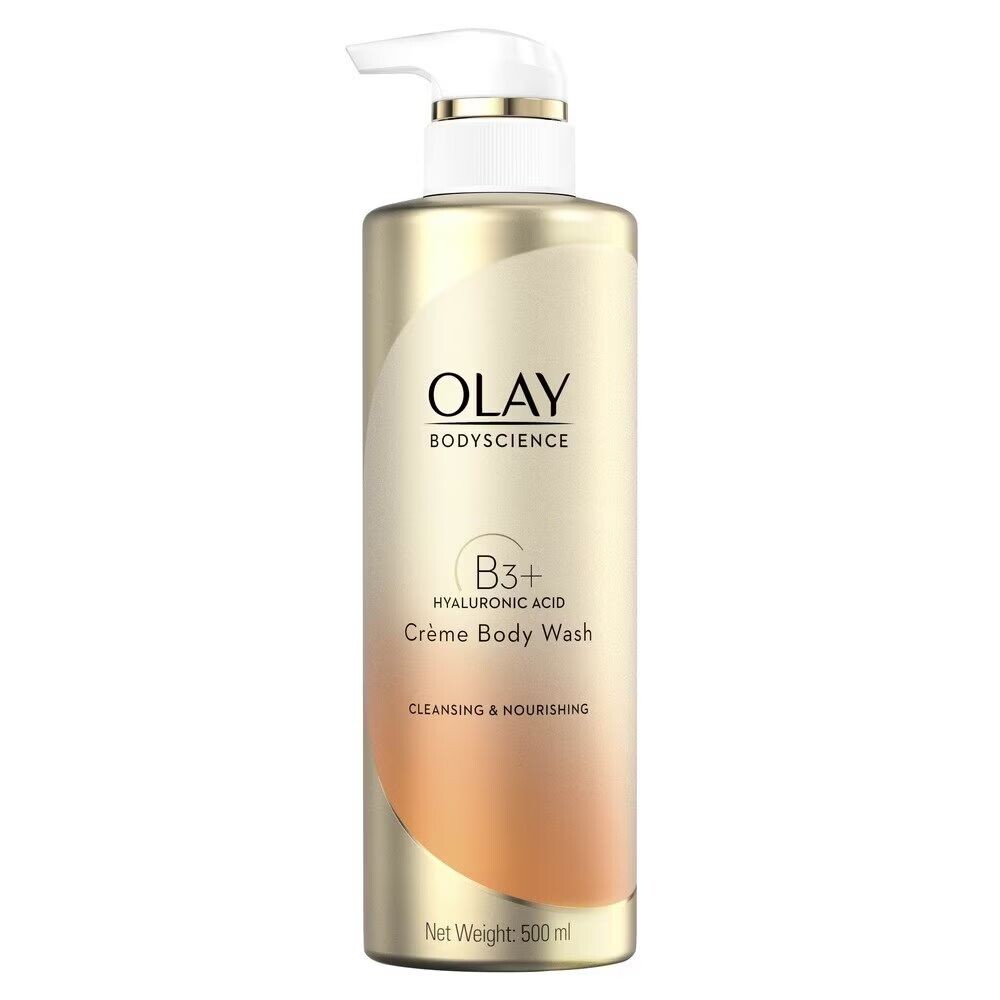 

Olay Bodyscience Cleansing Nourishing Creme Body Wash 500 мл, Gold