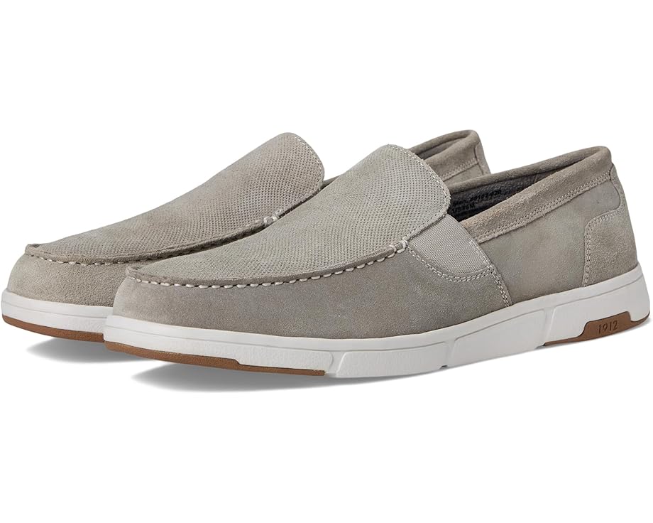 

Кроссовки Nunn Bush Luca Moccasin Toe Venetian Suede Slip-On Lightweight Comfortable Loafers, цвет Gray