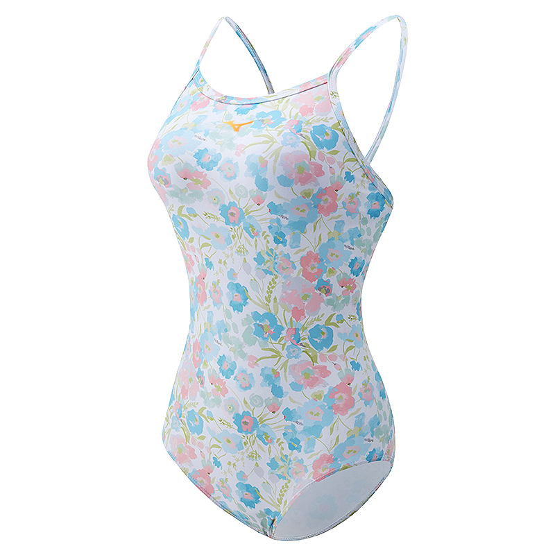 

Купальник слитный Women's Mizuno, розовый зеленый