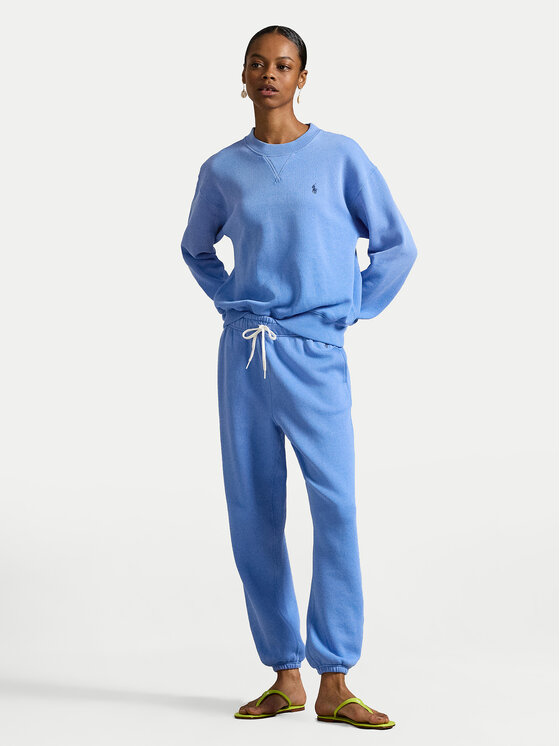 Спортивные брюки tapered fit 211971700505 Polo Ralph Lauren, голубой — фото 2