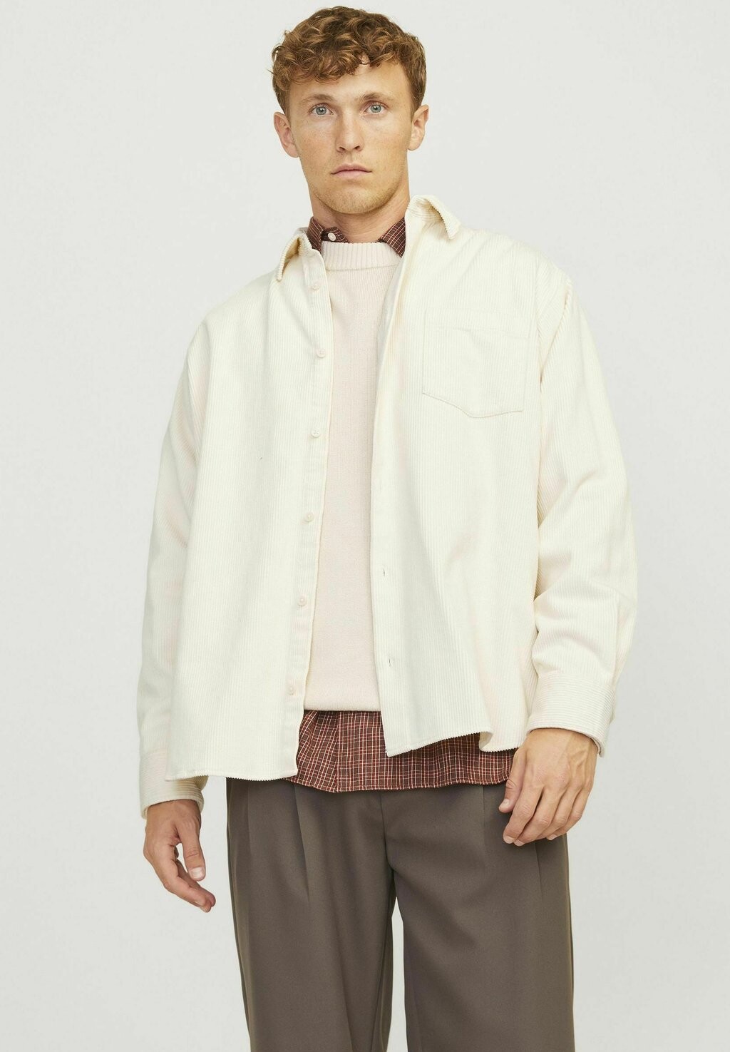 

Рубашка Jack & Jones, бежевый
