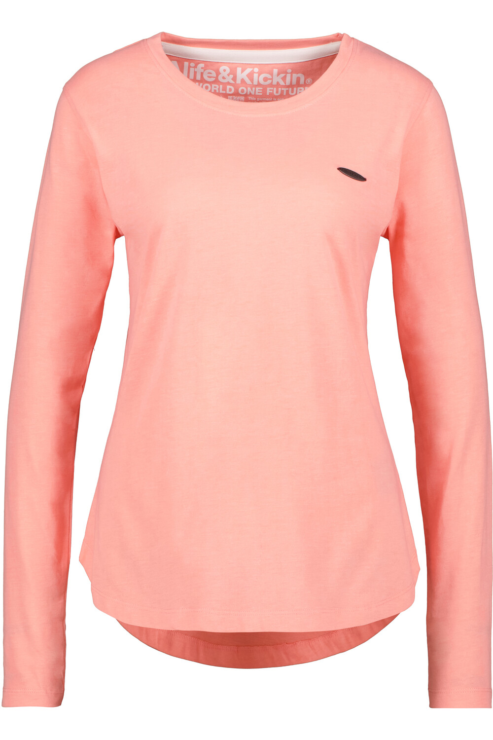 

Лонгслив alife and kickin, Langarmshirt, Shirt LeaAK A, цвет peach melange