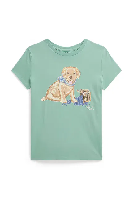 Футболка с коротким рукавом Polo Ralph Lauren, бирюзовый