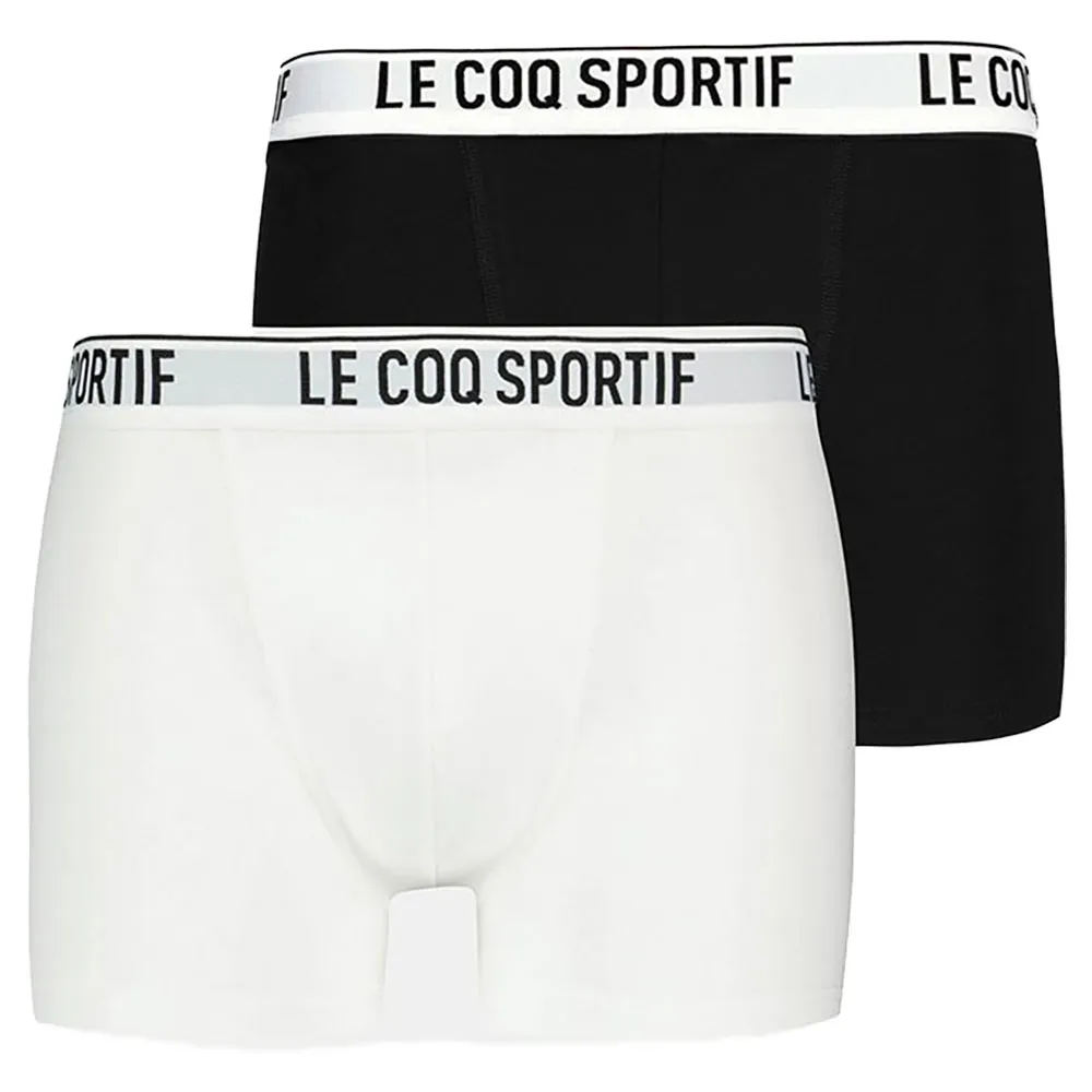 

Трусы-боксеры Le Coq Sportif Ess Ssvet 2 units, черный/белый
