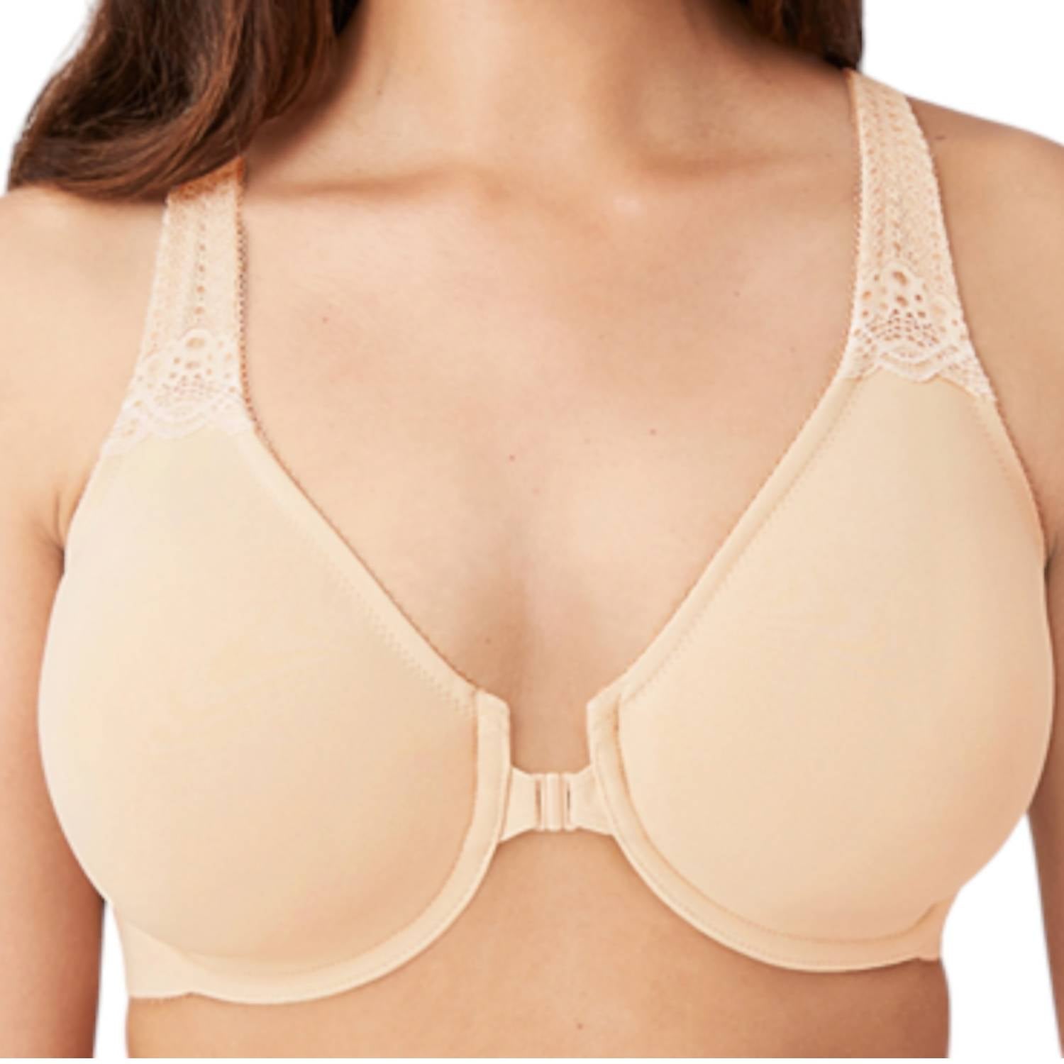 

Мягкий бюстгальтер Embrace Frontclosure Racerback в цвете Nude Wacoal