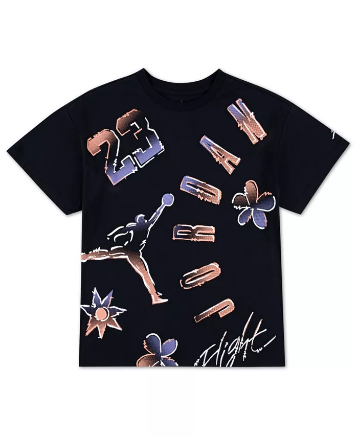 

Футболка Big Girls 23 Throwback Jordan