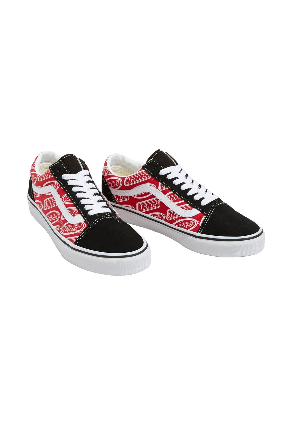 

Кроссовки на шнуровке OLD SKOOL Vans, красный