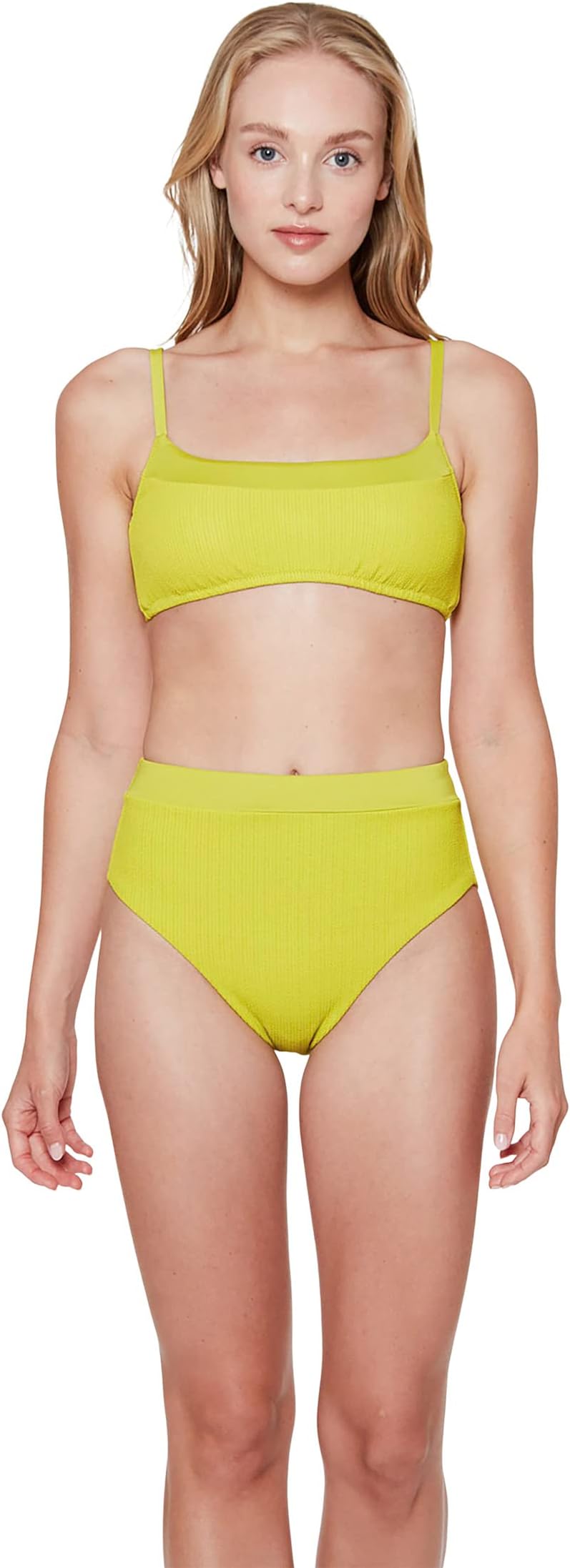 

Плавки Sanctuary Sandbar Solids High-Waist, цвет Grellow