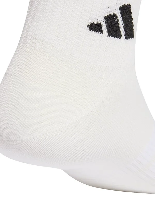 Унисекс тонкие легкие спортивные носки до щиколотки, упаковка из 6 пар. Adidas Performance, White — фото 4