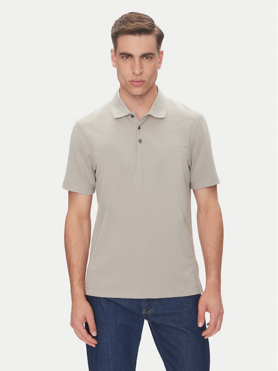 

Рубашка поло стандартный крой LV04LB220G Calvin Klein, бежевый