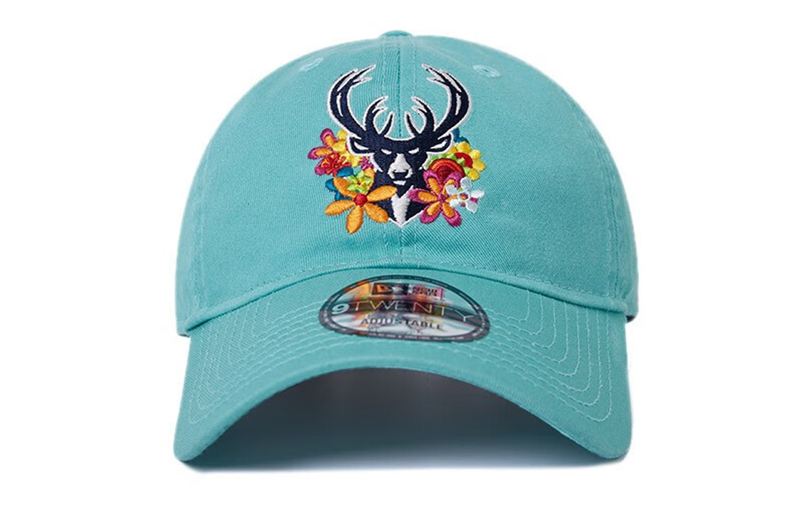 

New Era Хлопковая бейсболка женская бирюзовая, Blue Green