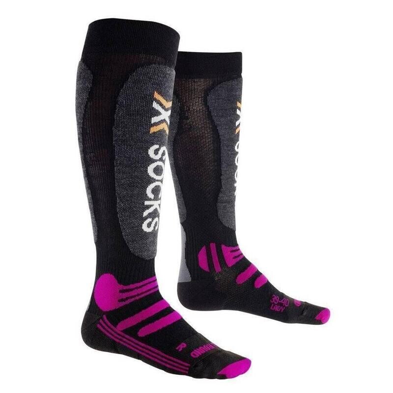

Лыжные универсальные носки X-SOCKS, цвет rosa