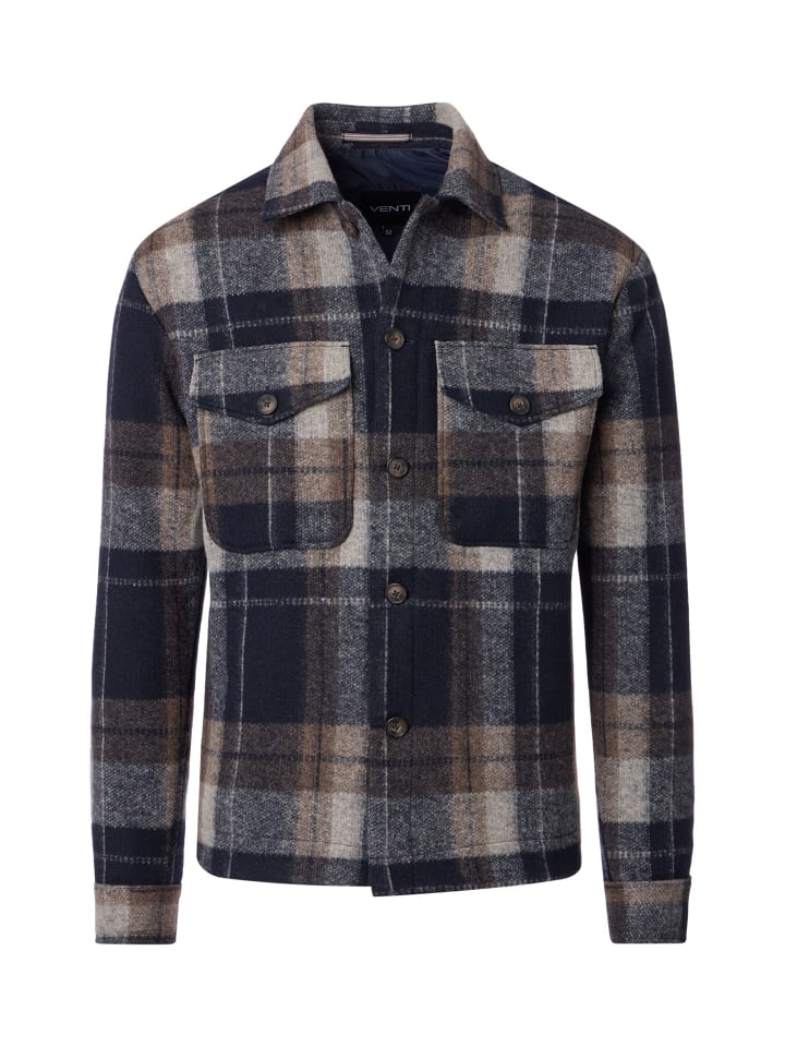 

Venti Деловая рубашка синего цвета