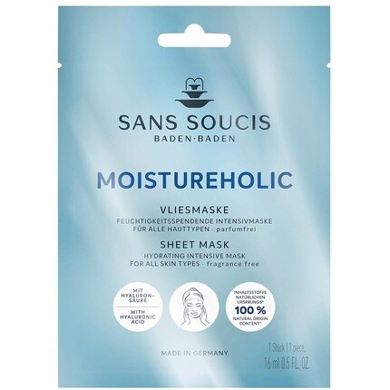 

Sans Soucis Увлажняющая тканевая маска 16G, Sans Soucis Baden-Baden